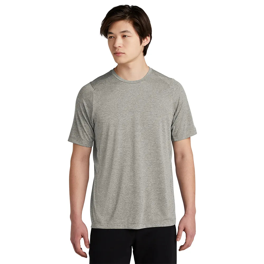 New Era Series Performance Crew Tee Decorated - Rainstorm Grey
