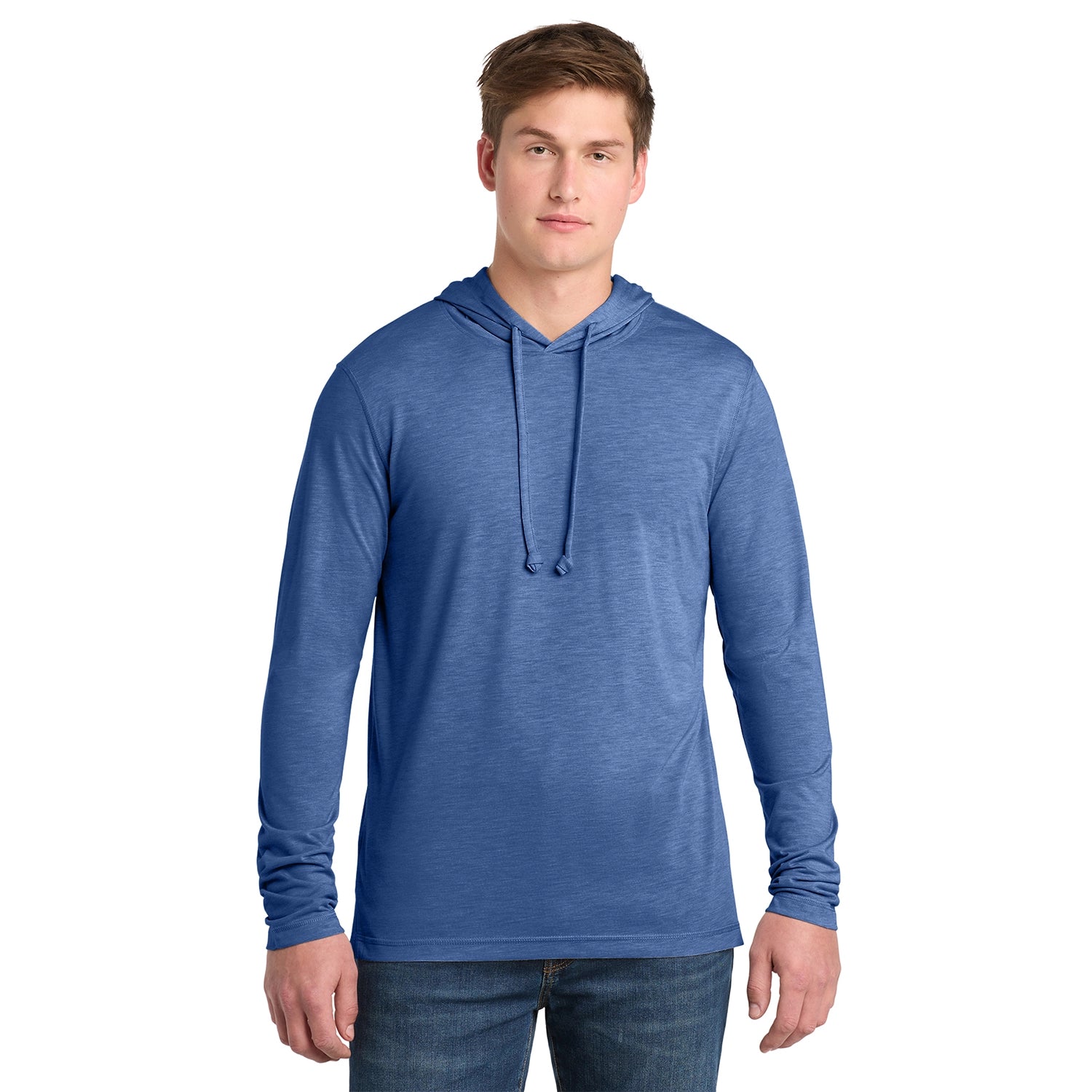 SportTek Decorated PosiCharge TriBlend Wicking Long Sleeve Hoodie