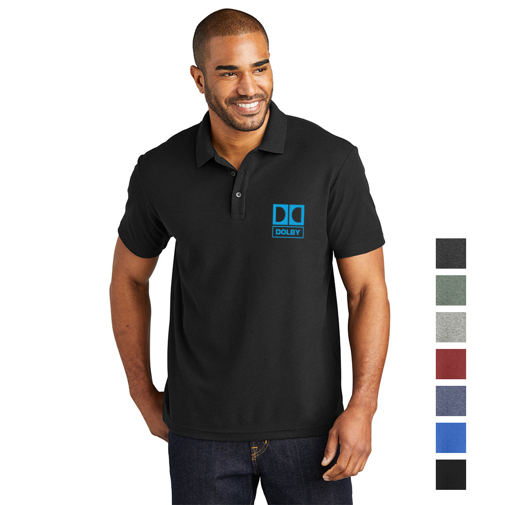 Port Authority C-FREE Cotton Blend Pique Embroidered Polo