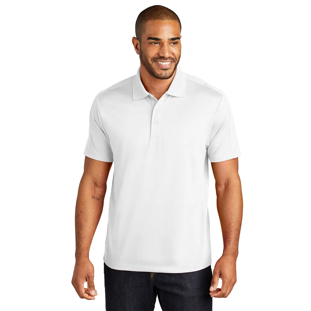 Port Authority Diamond Jacquard Embroidered Polo