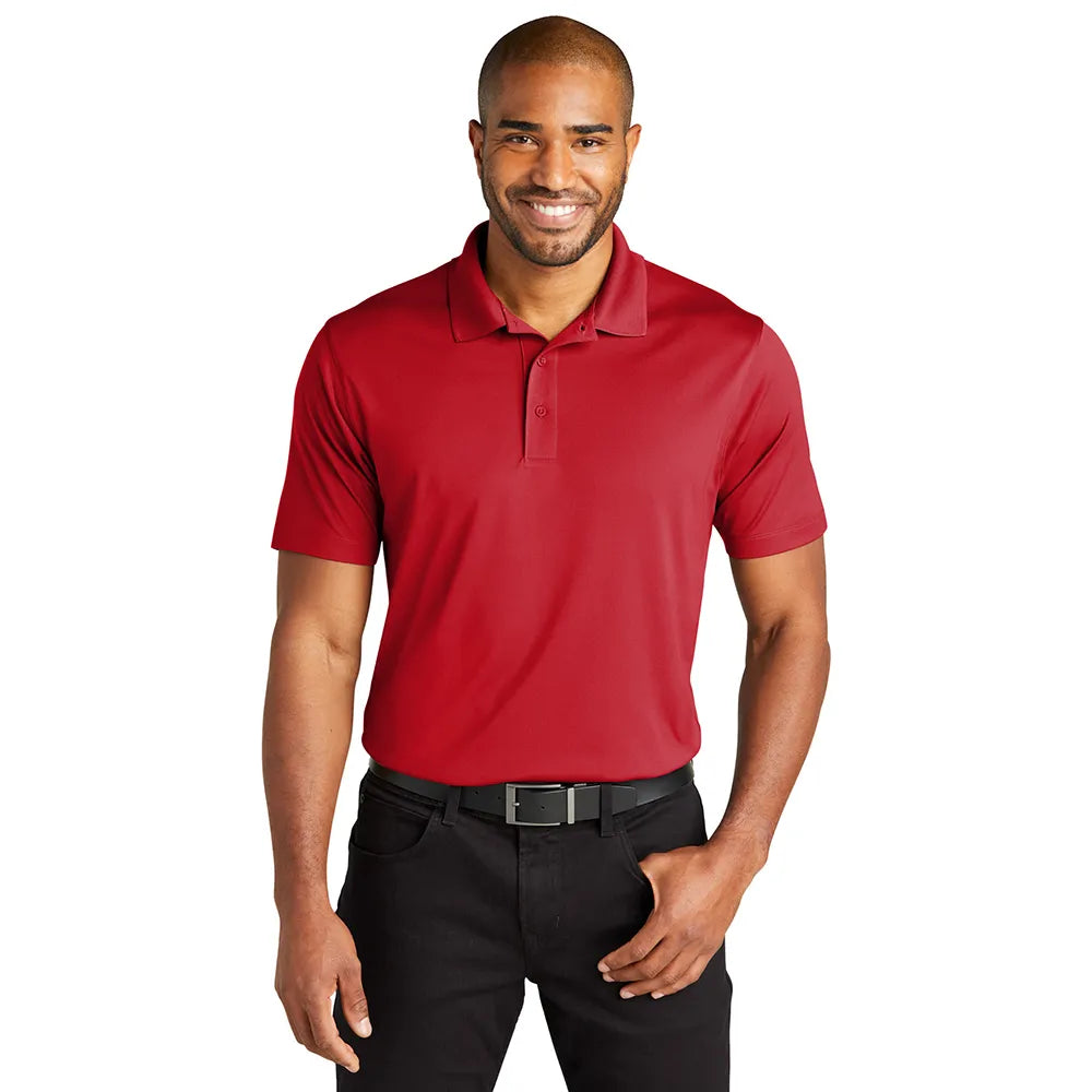 Port Authority C-FREE Performance Embroidered Polo - Smoke Grey