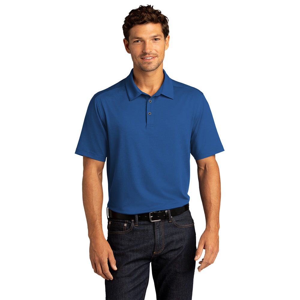 Port Authority City Stretch Embroidered Polo
