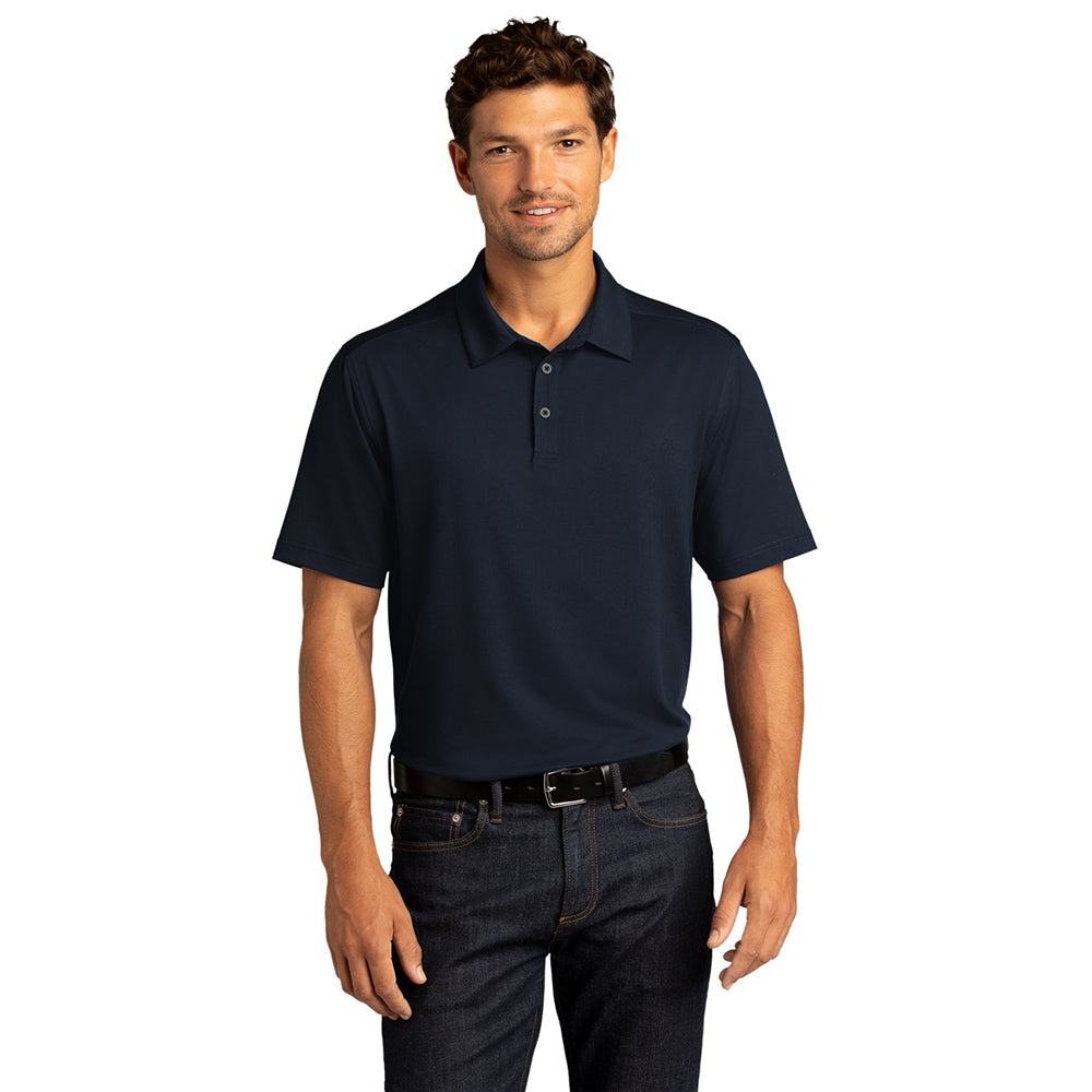 Port Authority City Stretch Embroidered Polo