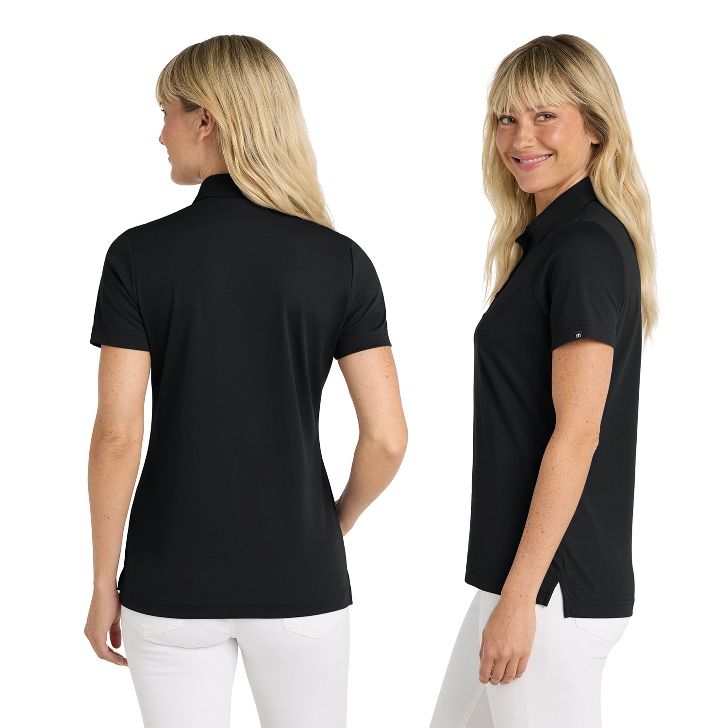 TravisMathew Women's Oceanside Embroidered Solid Polo