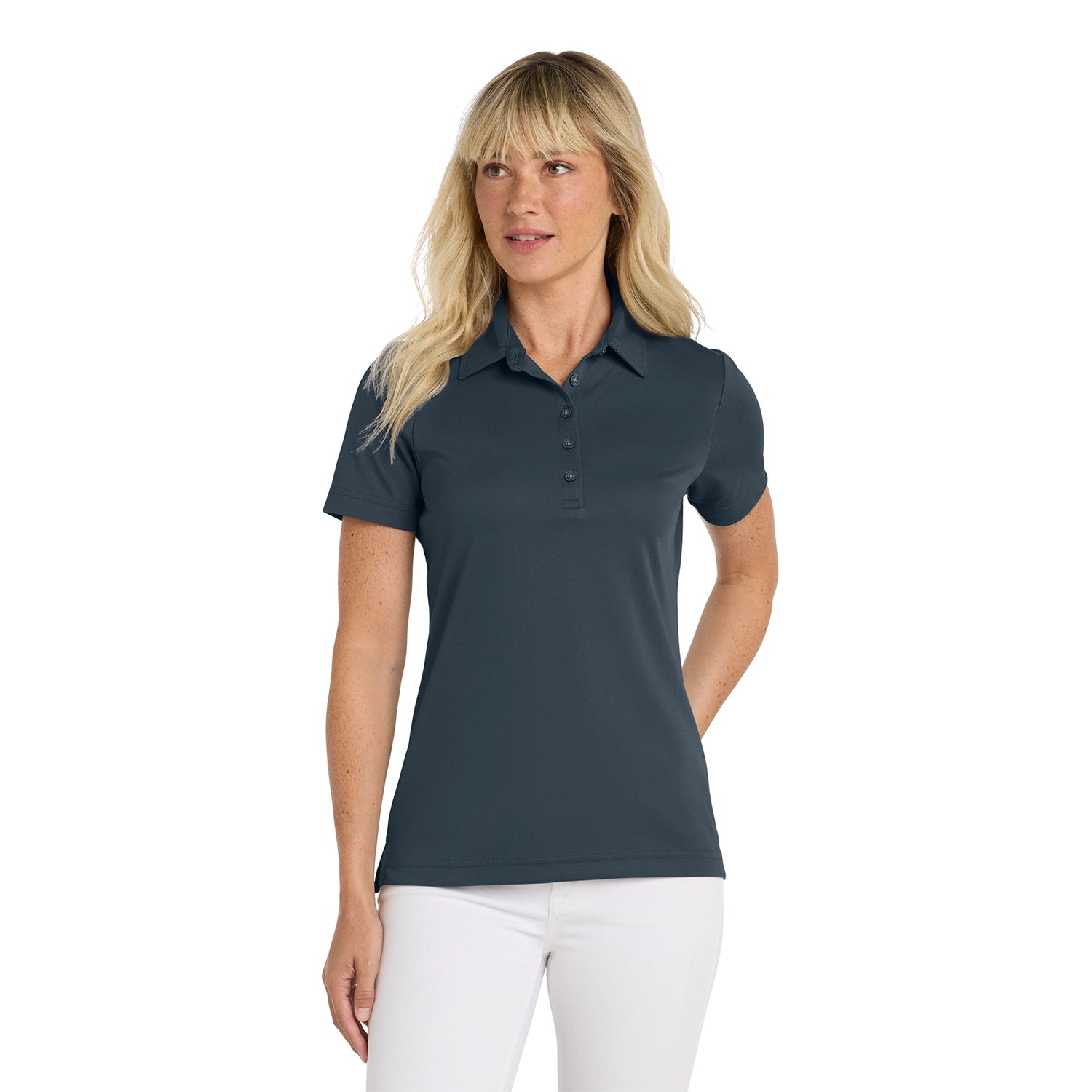 TravisMathew Women's Oceanside Embroidered Solid Polo