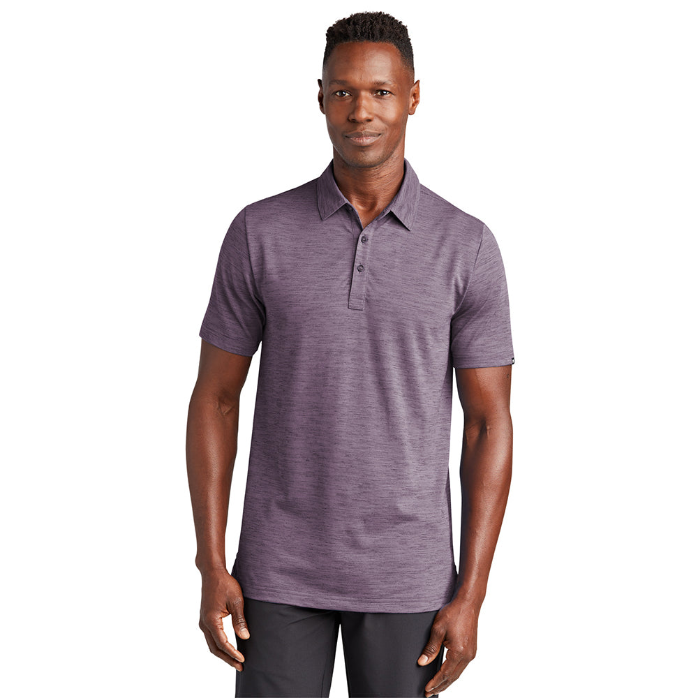 TravisMathew Auckland Slub Embroidered Polo