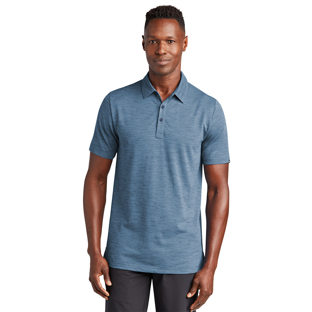 TravisMathew Auckland Slub Embroidered Polo