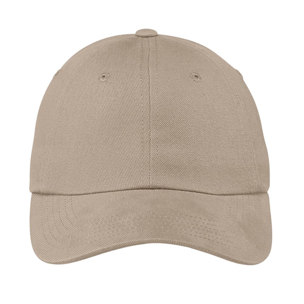 Port Authority Brushed Twill Embroidered Cap - Khaki Beige