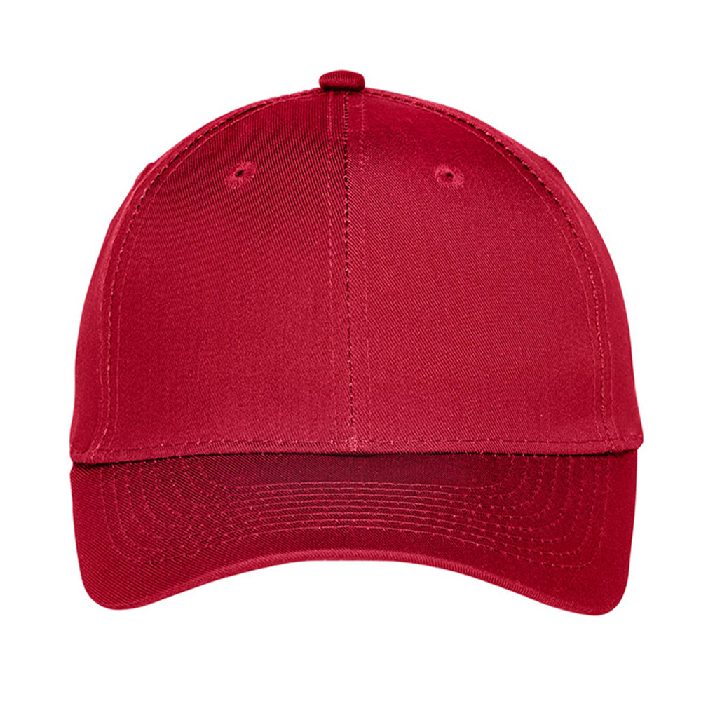 Port Authority Uniforming Twill Embroidered Cap - Red