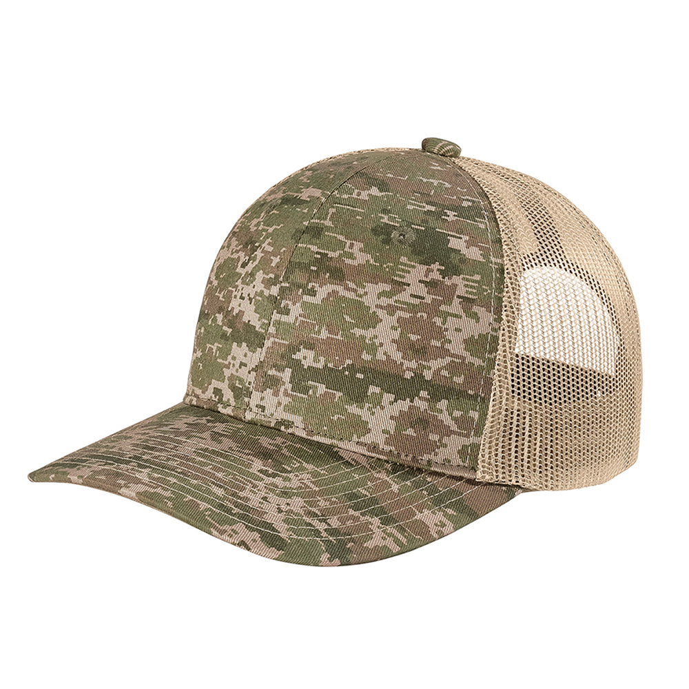 Port Authority Digi Camo Snapback Trucker Embroidered Cap
