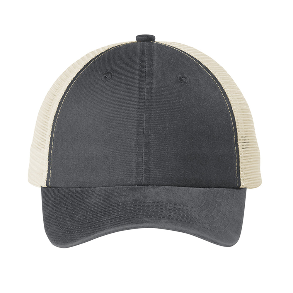 Port Authority Beach Wash Mesh Back Embroidered Cap