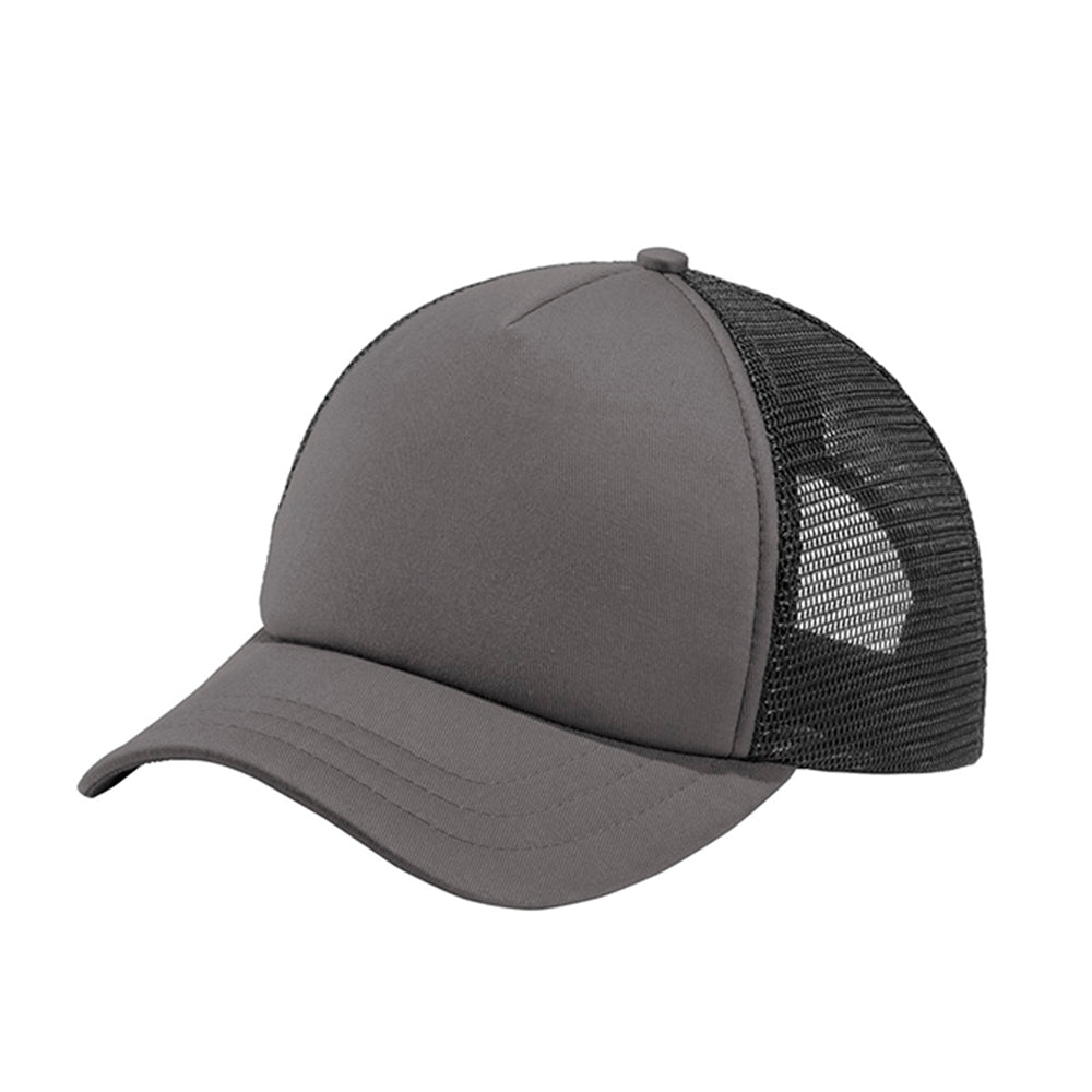 Port Authority 5-Panel Twill Foam Trucker Embroidered Cap