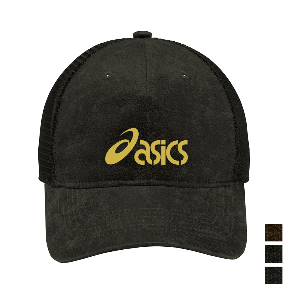 Port Authority Pigment Print Mesh Back Embroidered Cap - Olive Green