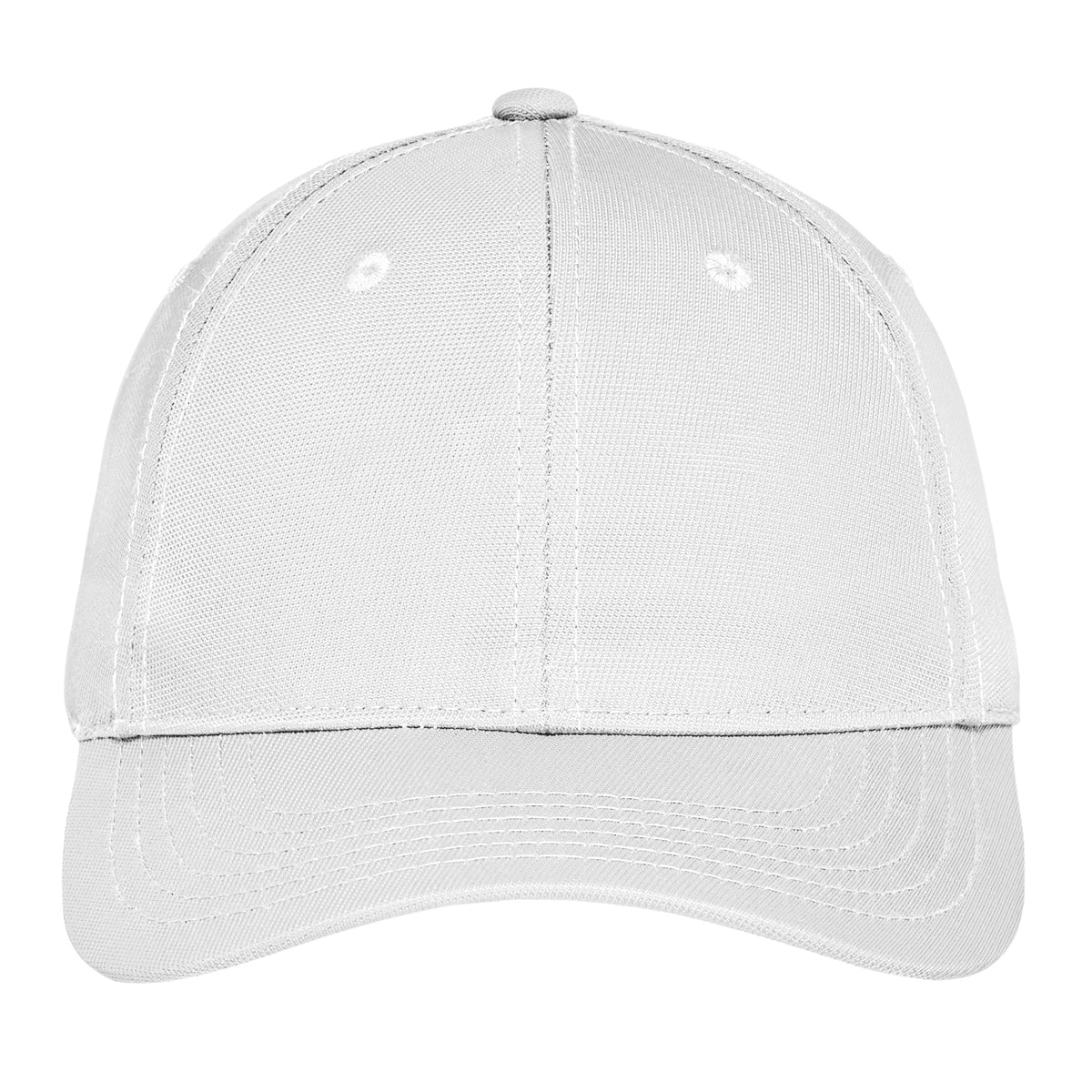 Port Authority Nylon Twill Performance Embroidered Cap - White