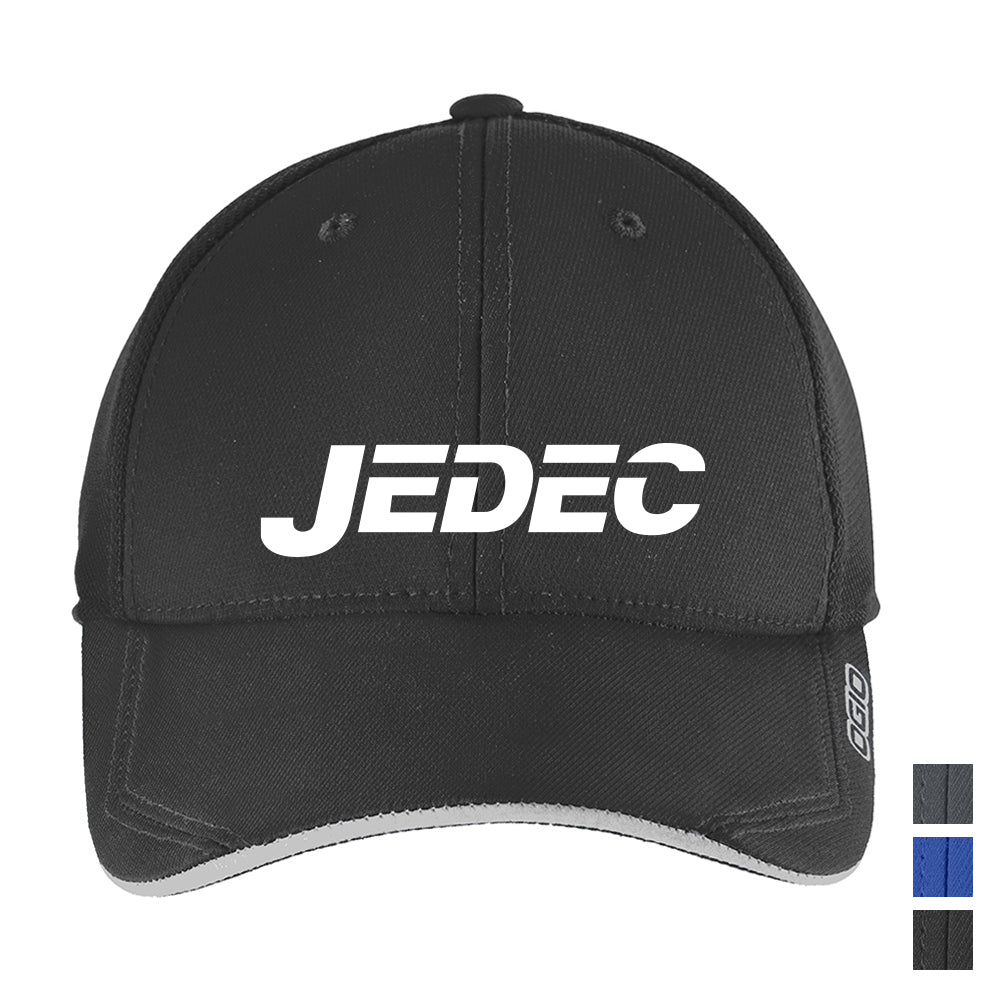 OGIO Circuit Embroidered Cap - Blacktop Black (PMS BLACK C)