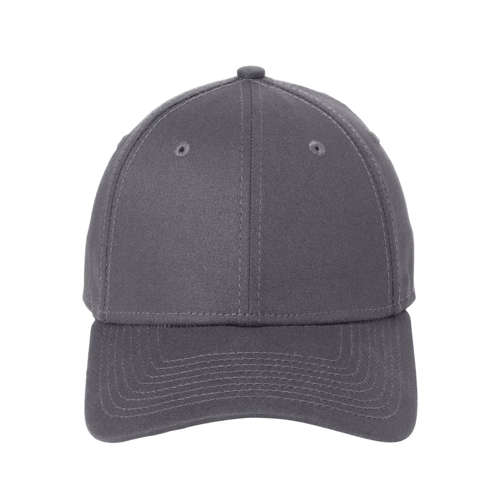 New Era - Structured Stretch Cotton Embroidered Cap - Graphite Grey (PMS 7540C)