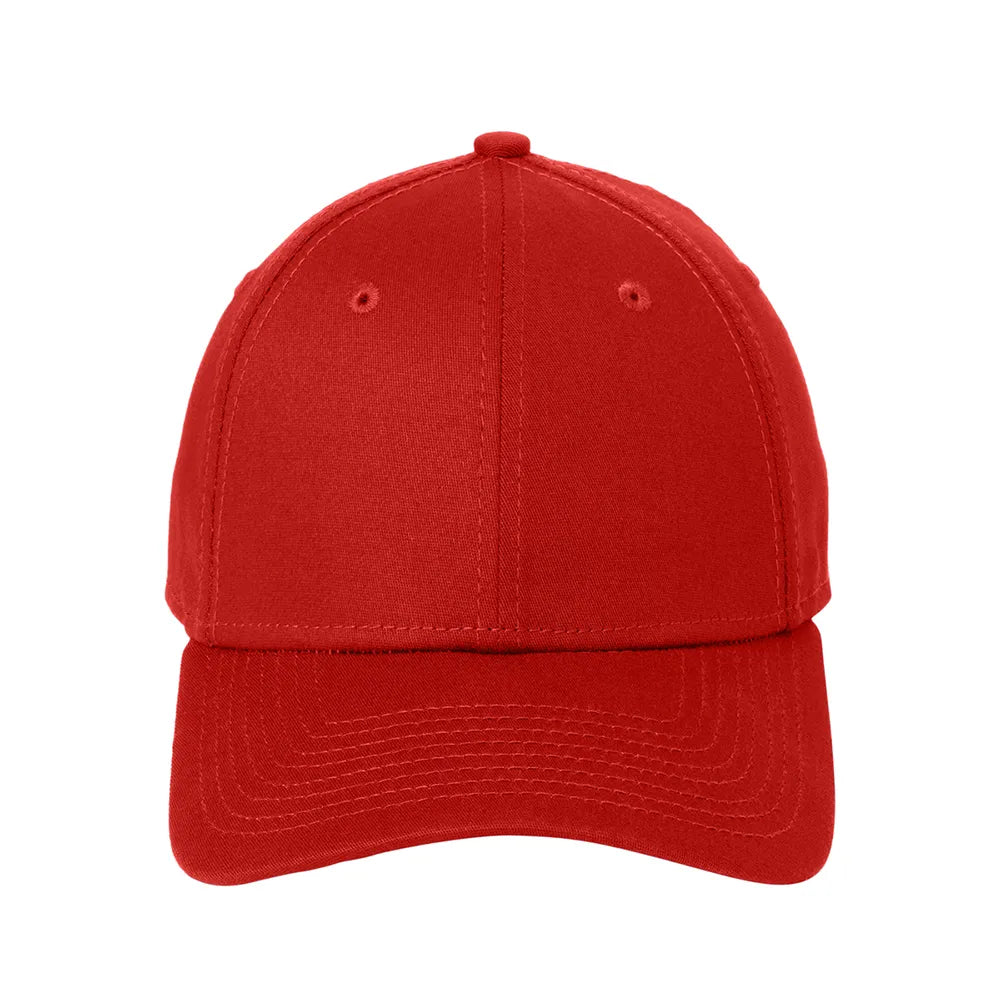 New Era - Structured Stretch Cotton Embroidered Cap - Scarlet Red (PMS 187C)