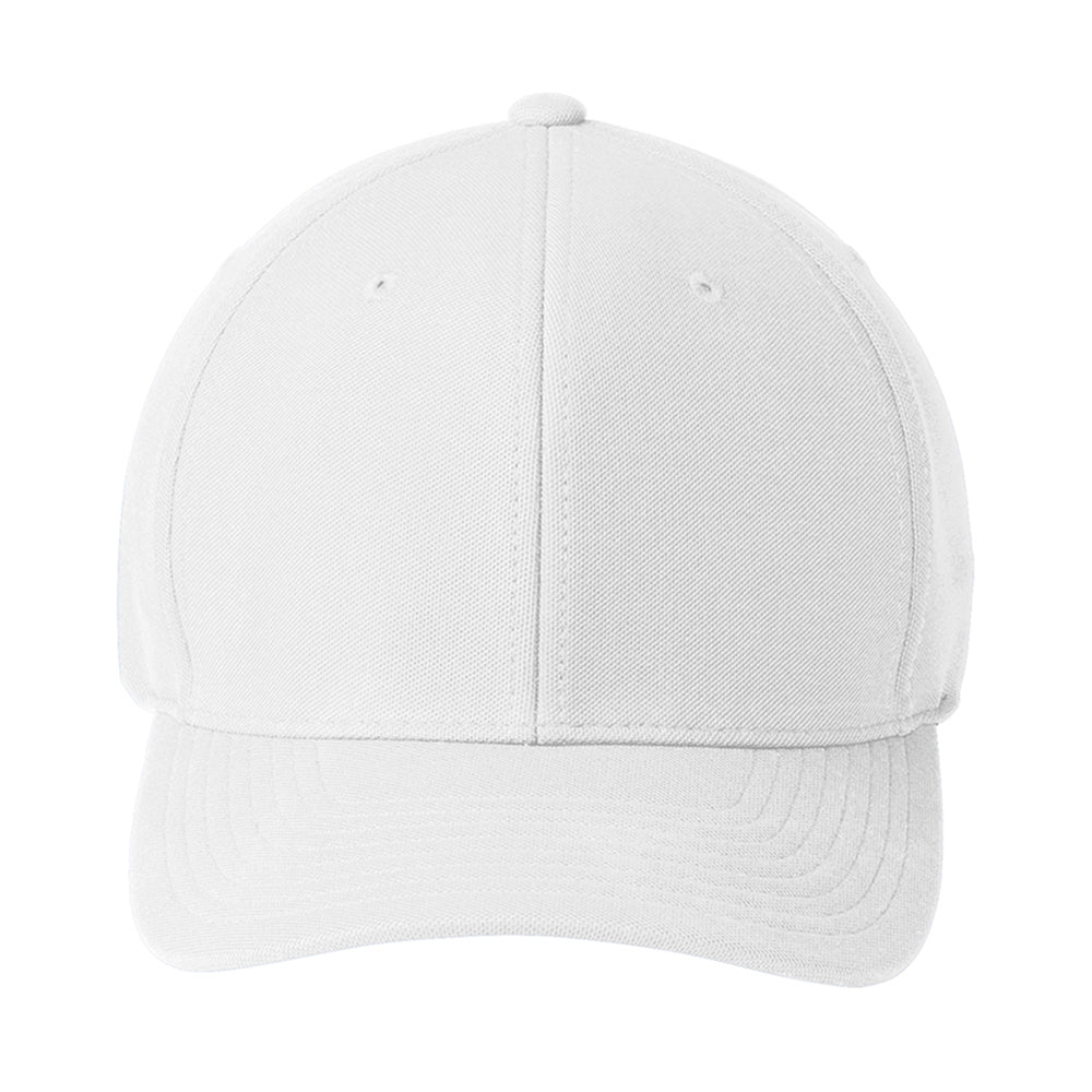 Port Authority Flexfit 110 Cool & Dry Mini Pique Embroidered Cap - White