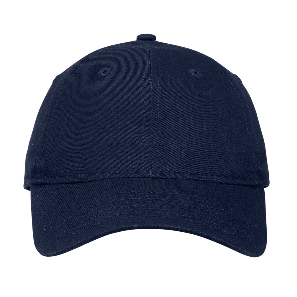 New Era - Adjustable Unstructured Embroidered Cap - Deep Navy Blue (PMS 7547C)