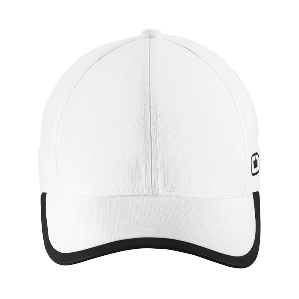 OGIO Flux Embroidered Cap - White