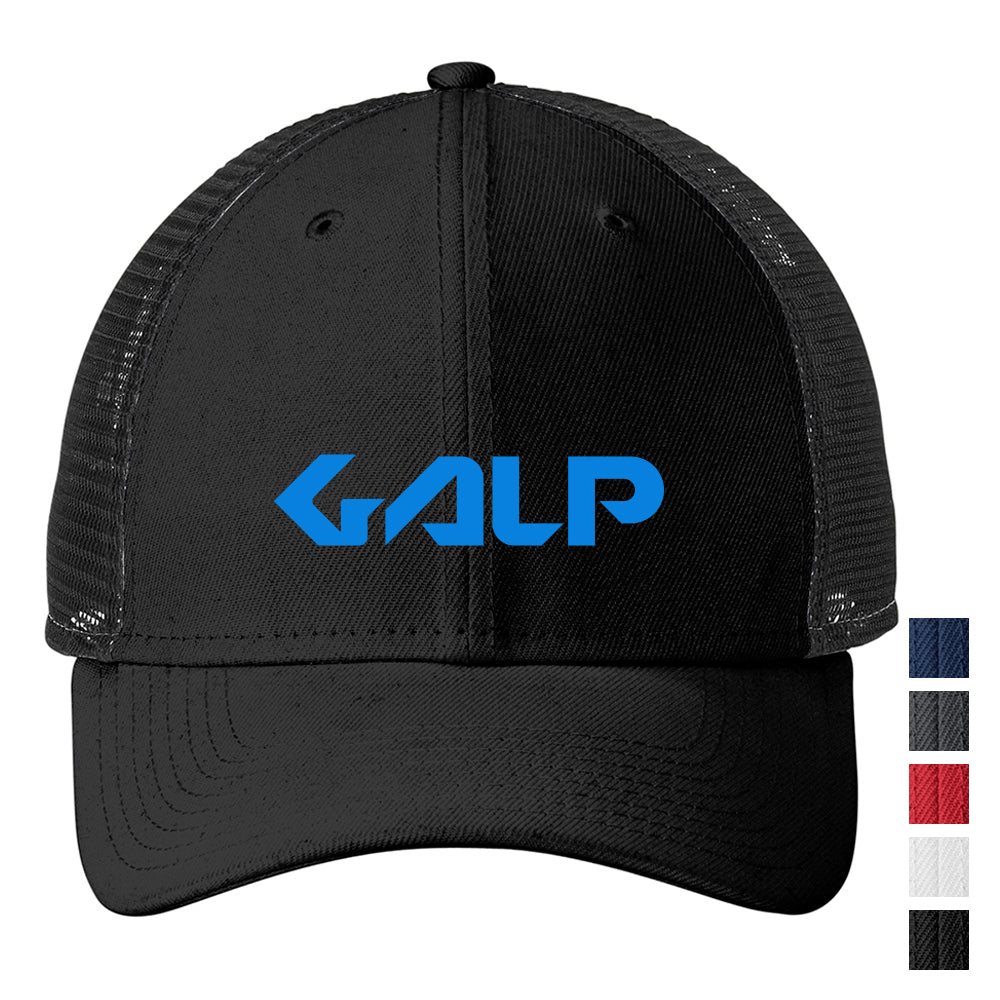 New Era Recycled Snapback Embroidered Cap - Black