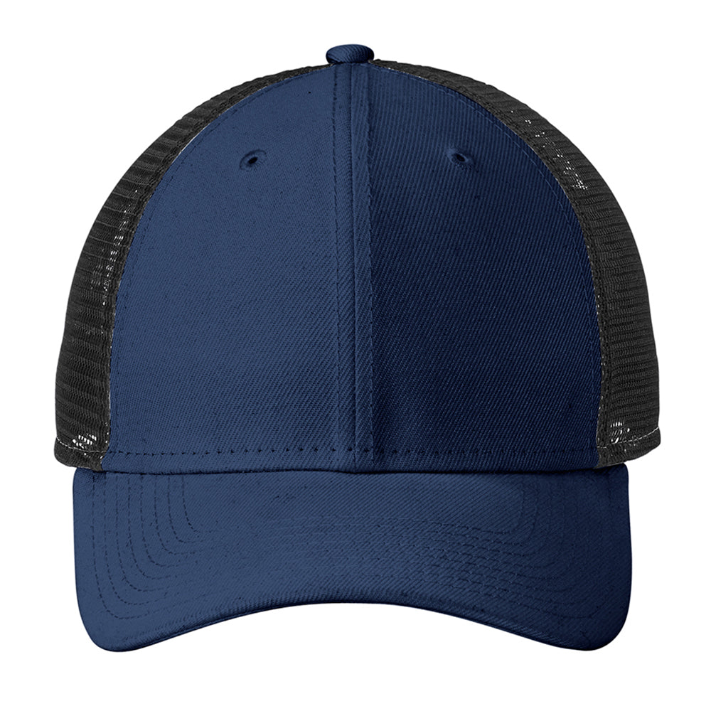 New Era Recycled Snapback Embroidered Cap - Deep Navy Blue
