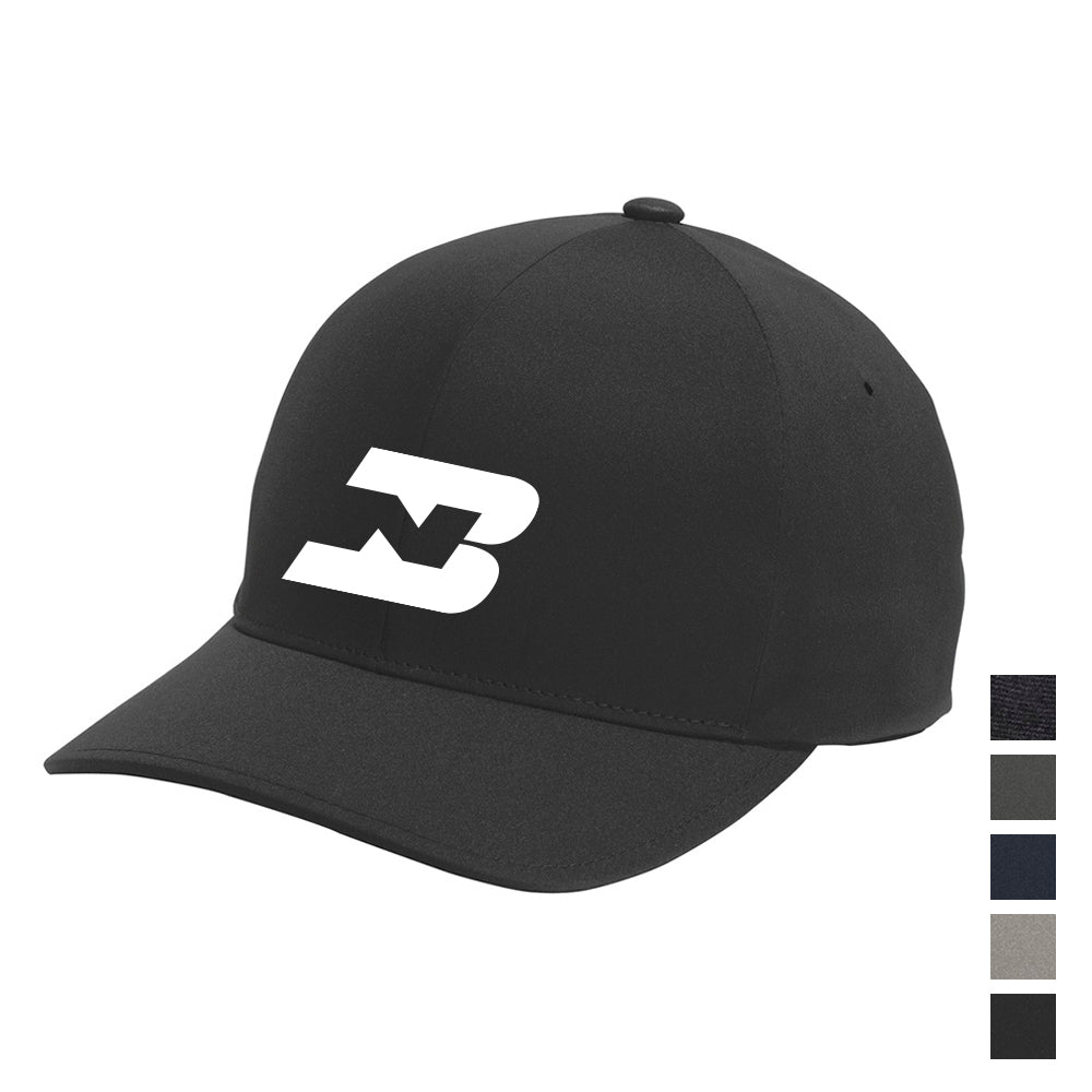 Port Authority Flexfit Delta Embroidered Cap - Black (PMS BLACK C)