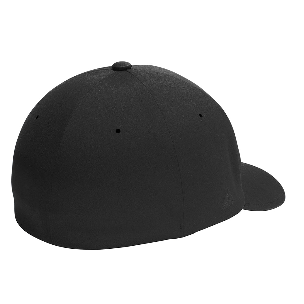 Port Authority Flexfit Delta Embroidered Cap - Carbon Charcoal Grey (PMS 7540C)
