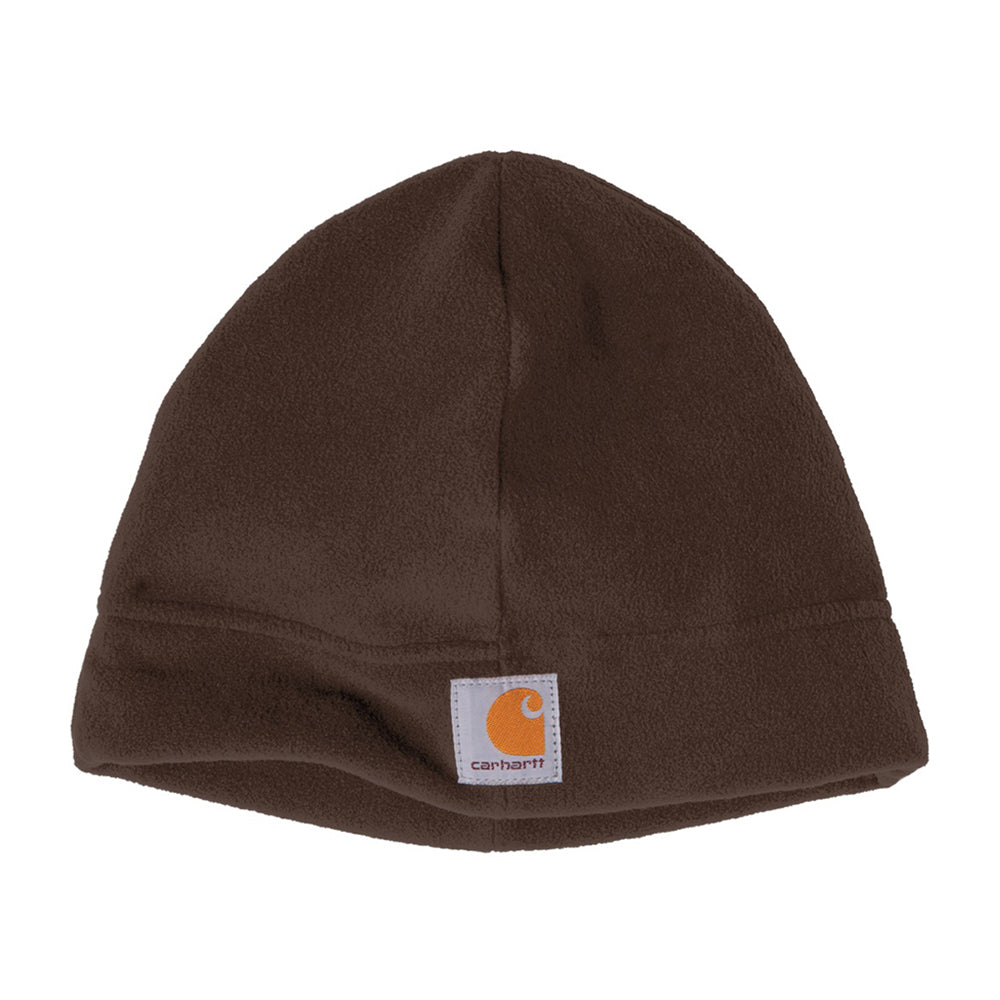 Carhartt Fleece Embroidered Hat - Dark Brown