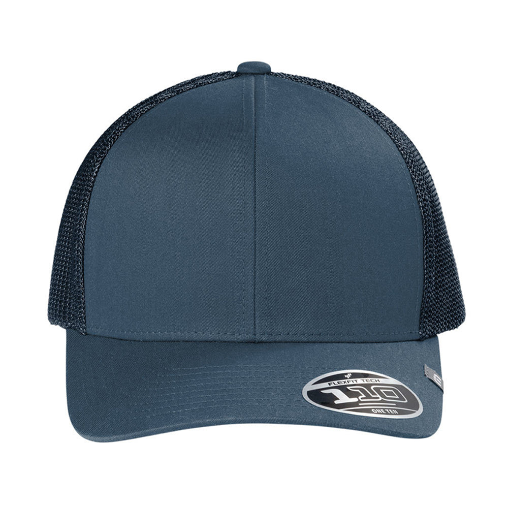 TravisMathew Cruz Trucker Embroidered Cap - Vintage Indigo Blue