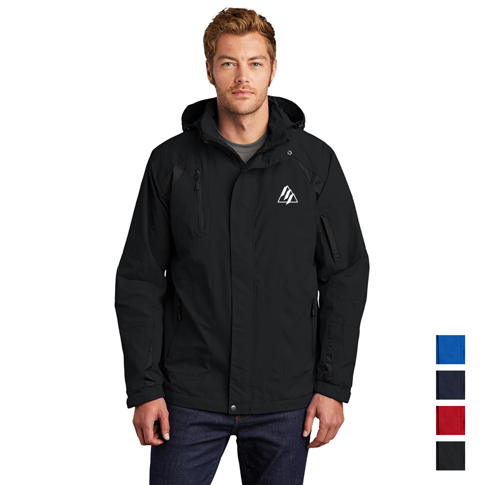 Port Authority All-Season II Embroidered Jacket - Black/Black