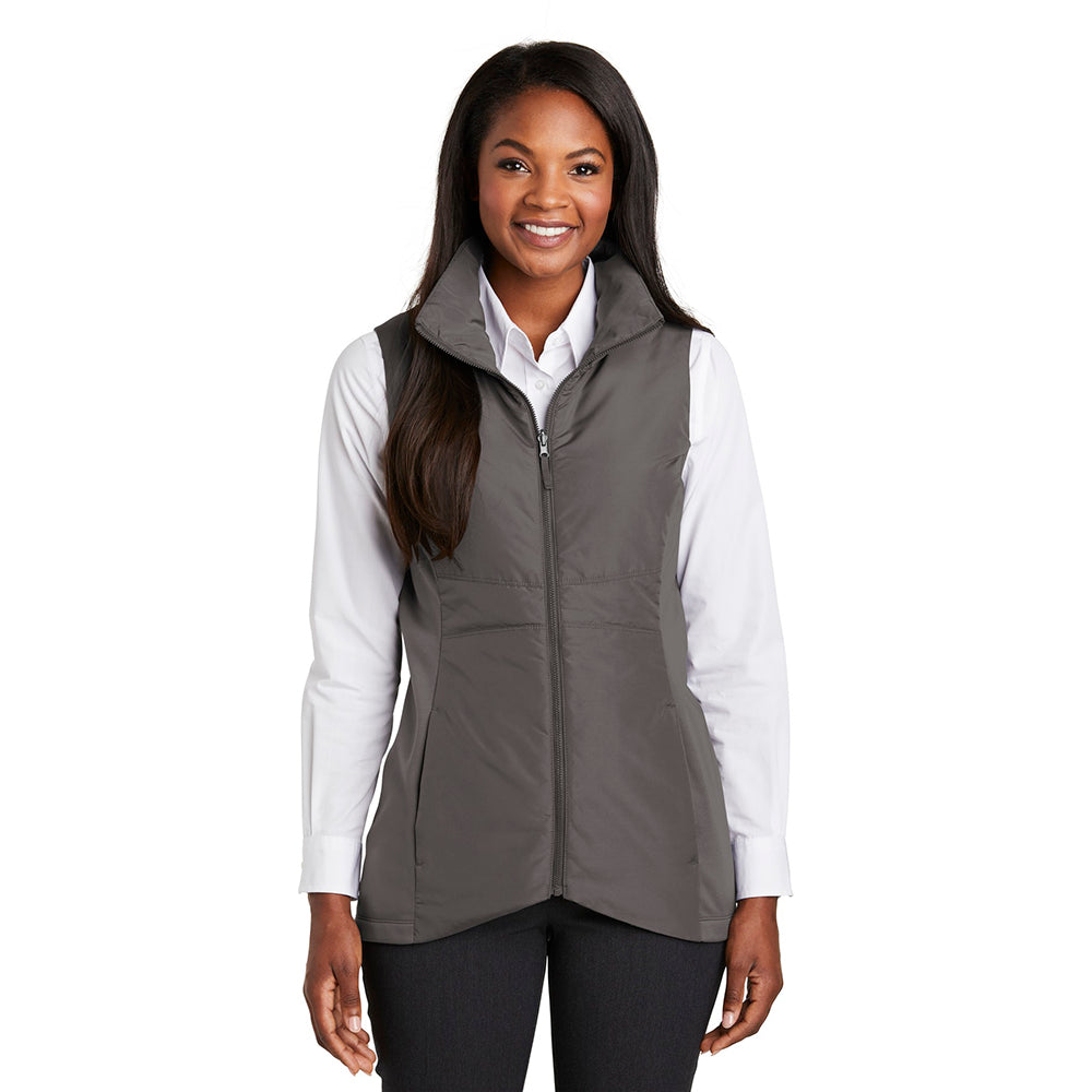 Port Authority Women's Collective Insulated Embroidered Vest - White