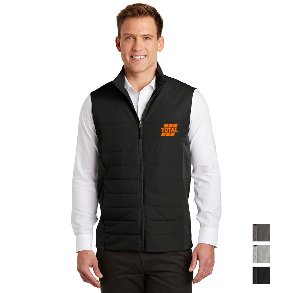 Port Authority Collective Insulated Embroidered Vest - Deep Black