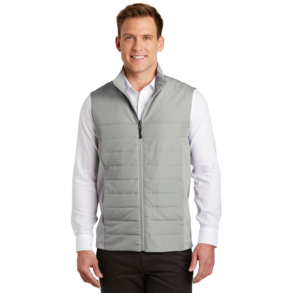 Port Authority Collective Insulated Embroidered Vest - Gusty Grey
