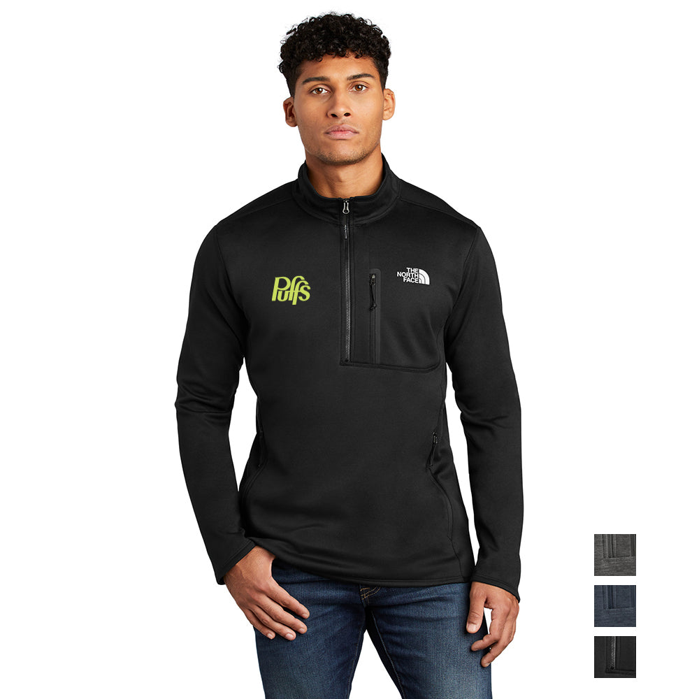 The North Face Skyline 1/2-Zip Embroidered Fleece - TNF Black