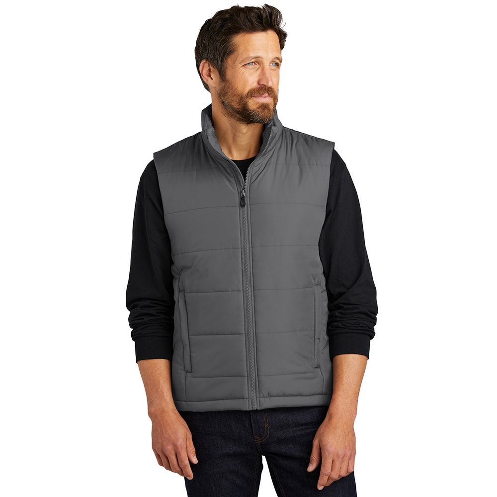 Port Authority Puffer Embroidered Vest - Shadow Grey