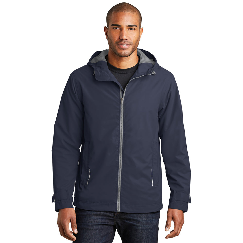 Port Authority Northwest Embroidered Slicker - Navy Blue