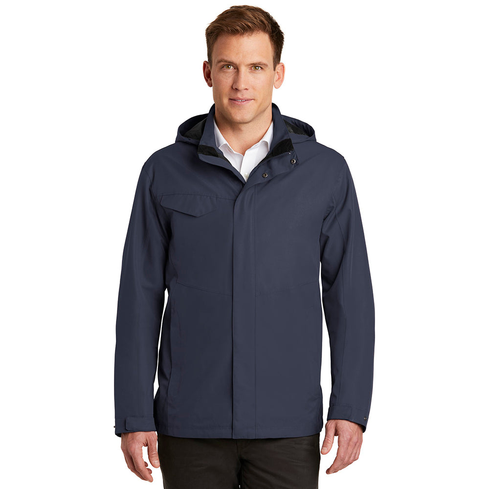 Port Authority Collective Outer Shell Embroidered Jacket - River Blue Navy
