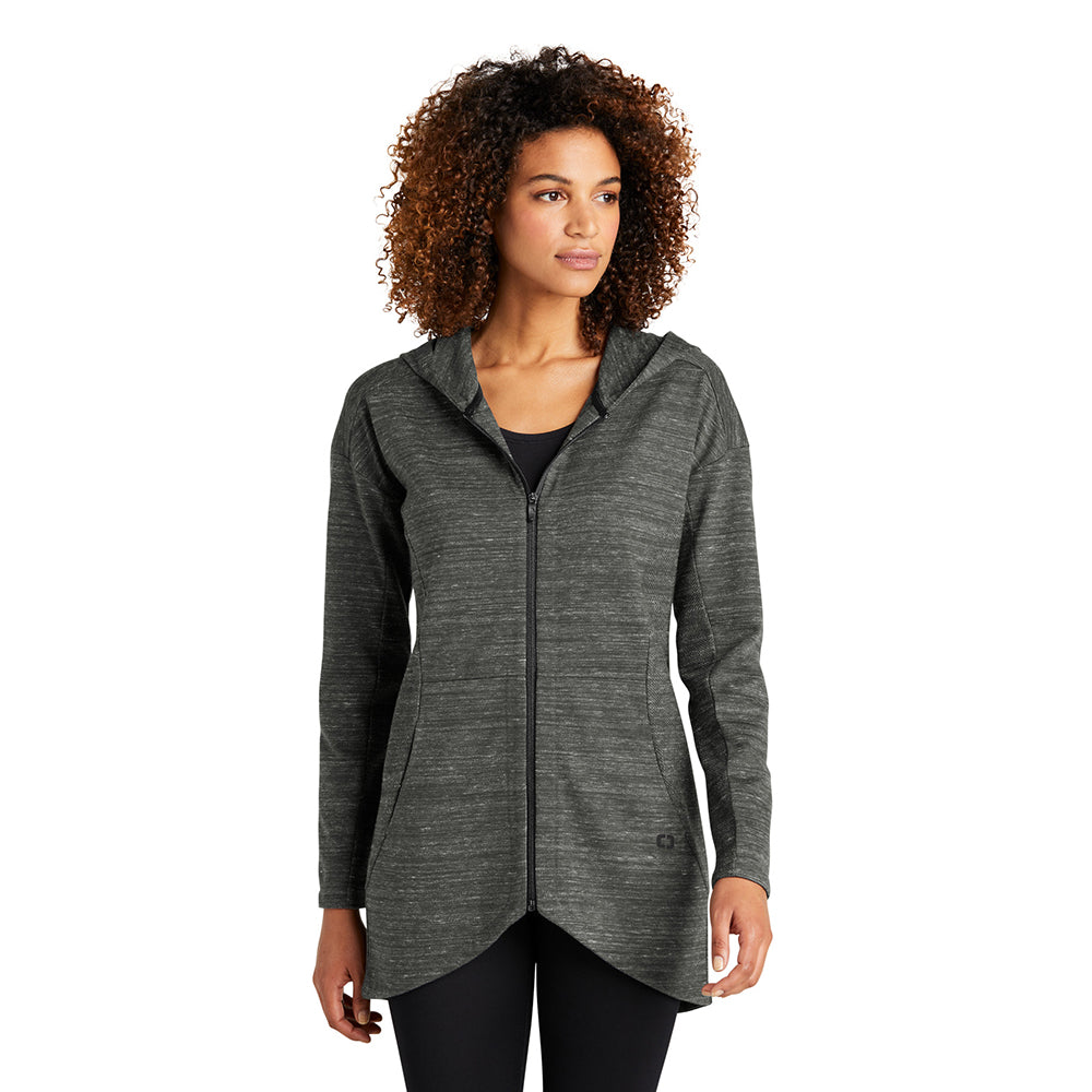 OGIO Women's Flux Full-Zip Embroidered Hoodie
