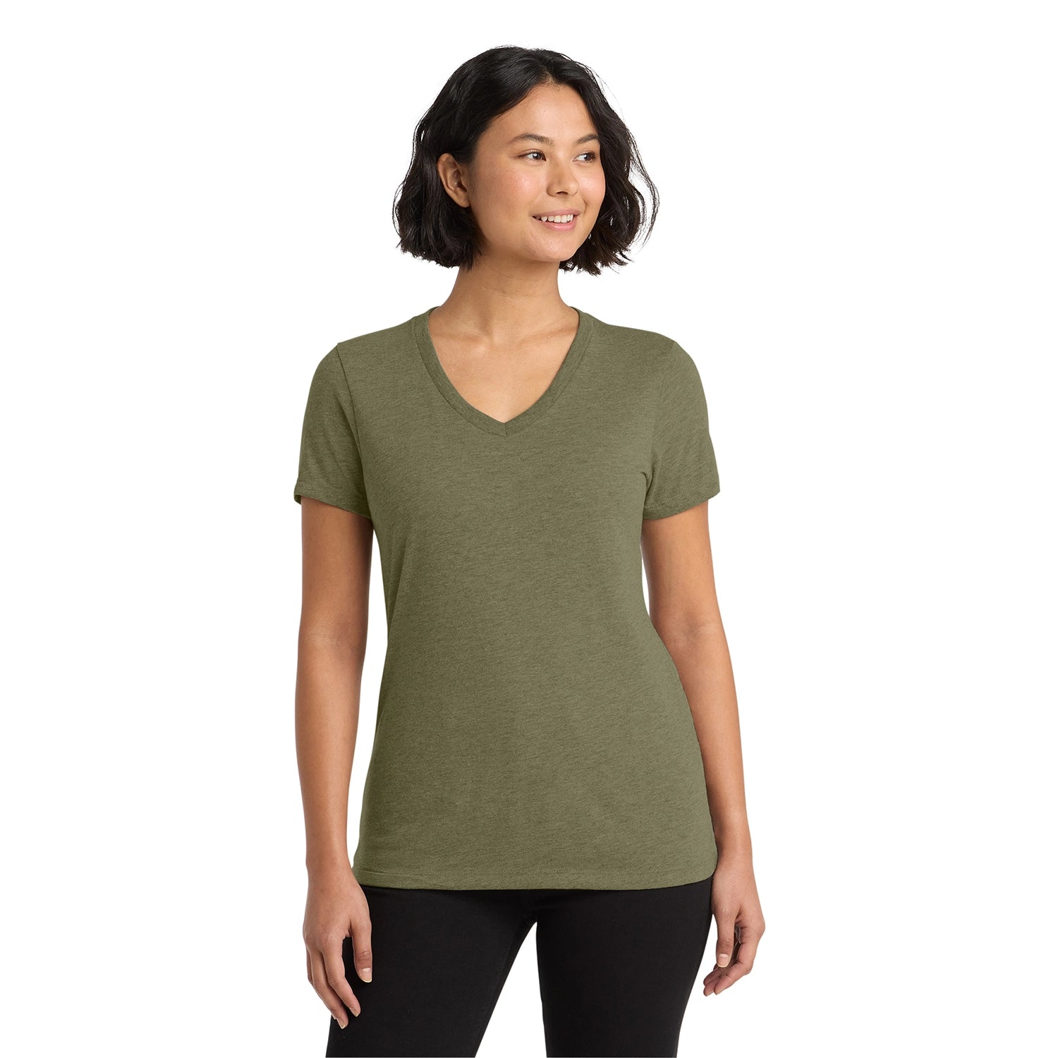 Allmade Decorated Women’s TriBlend VNeck Tee