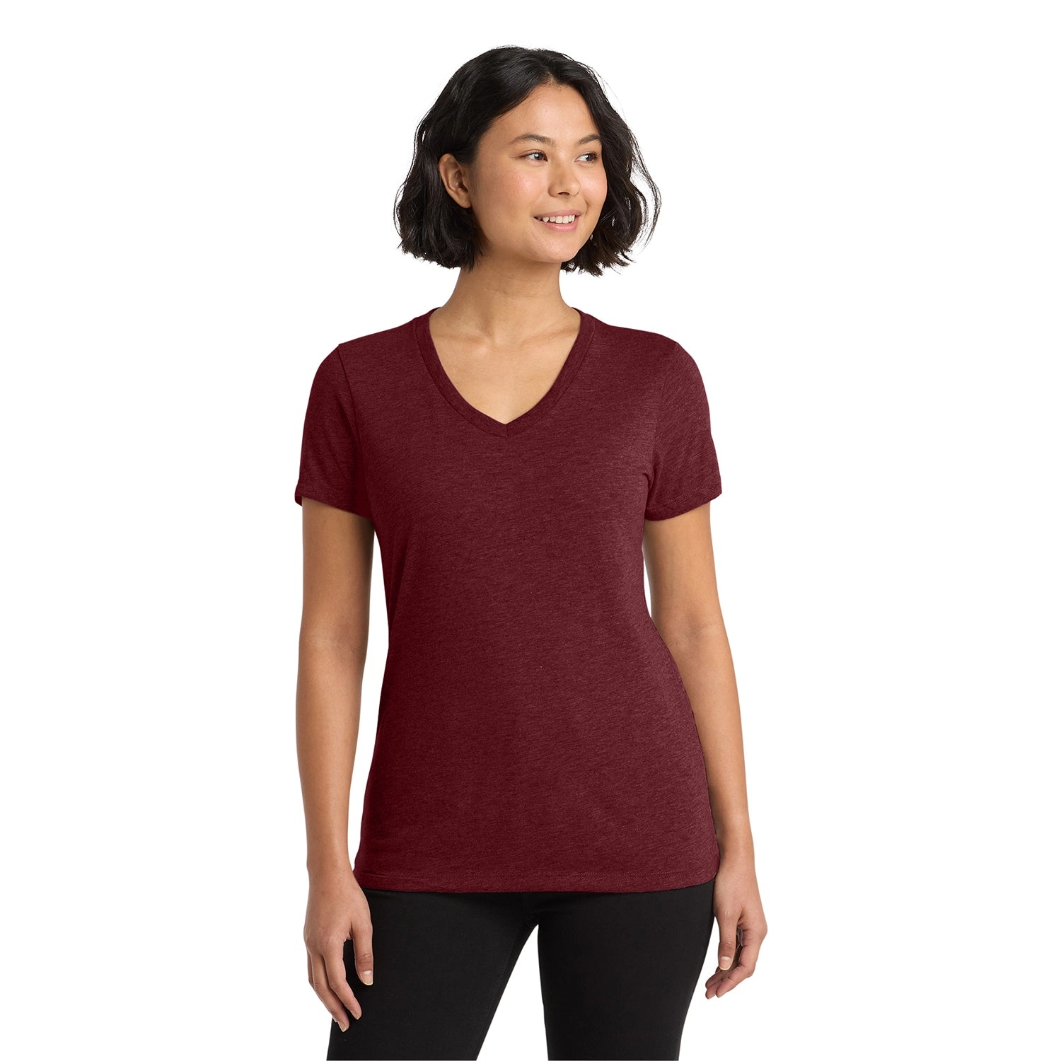 Allmade Decorated Women’s TriBlend VNeck Tee