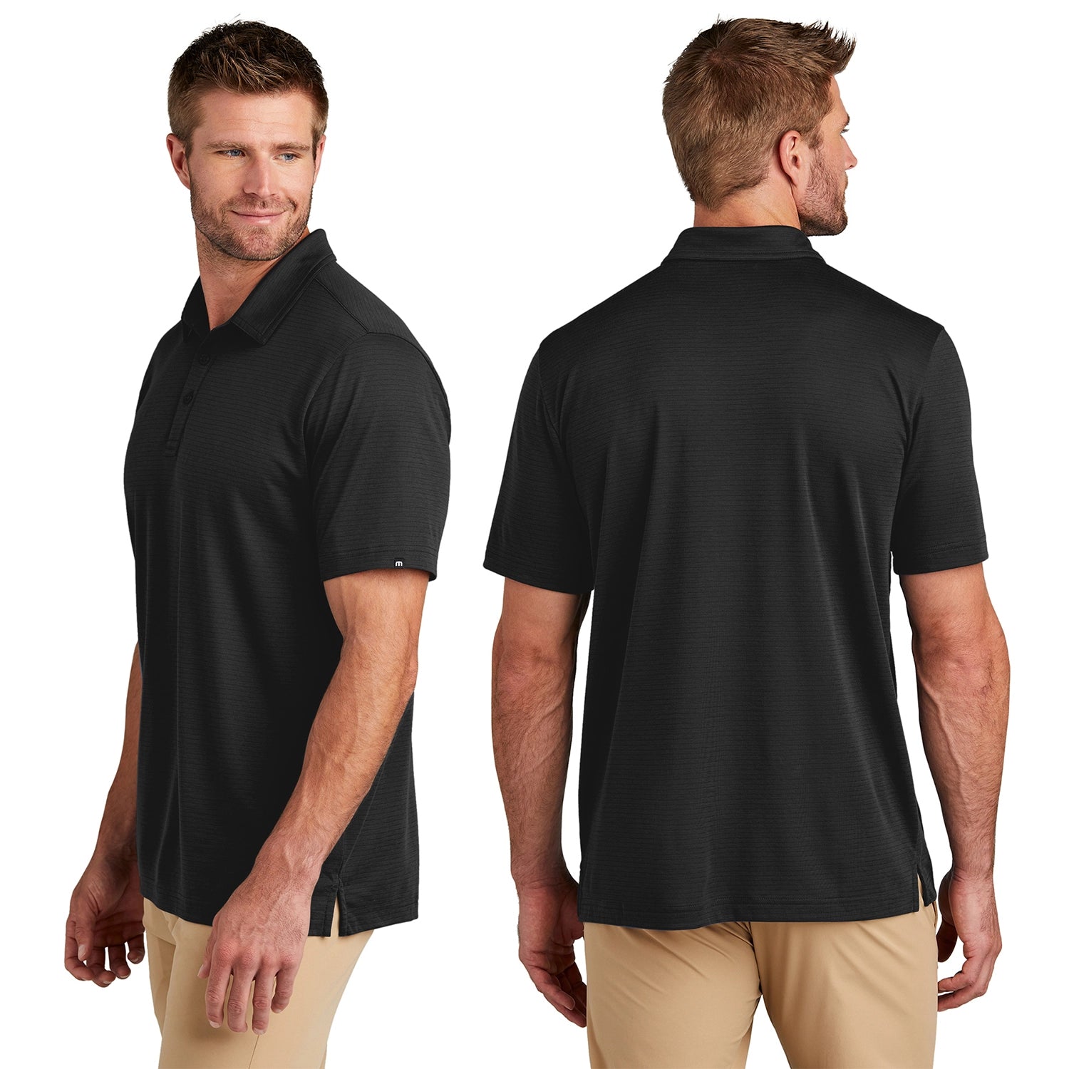 TravisMathew Bayfront Solid Embroidered Polo