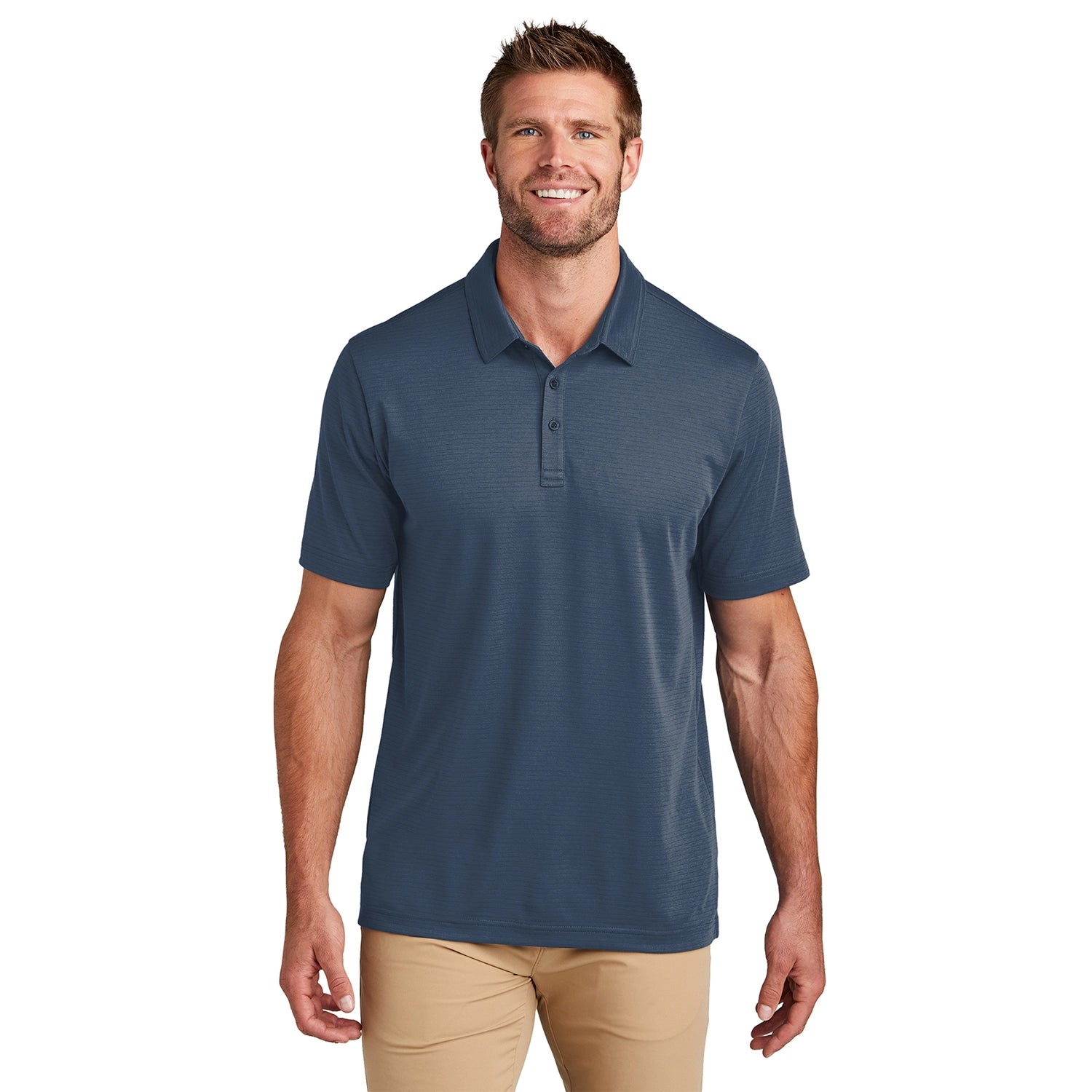 TravisMathew Bayfront Solid Embroidered Polo