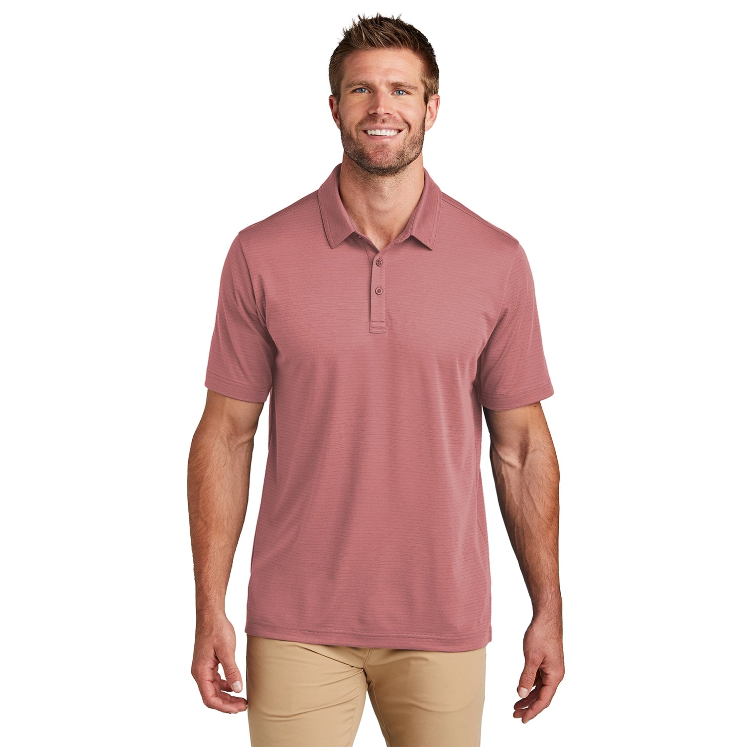TravisMathew Bayfront Solid Embroidered Polo