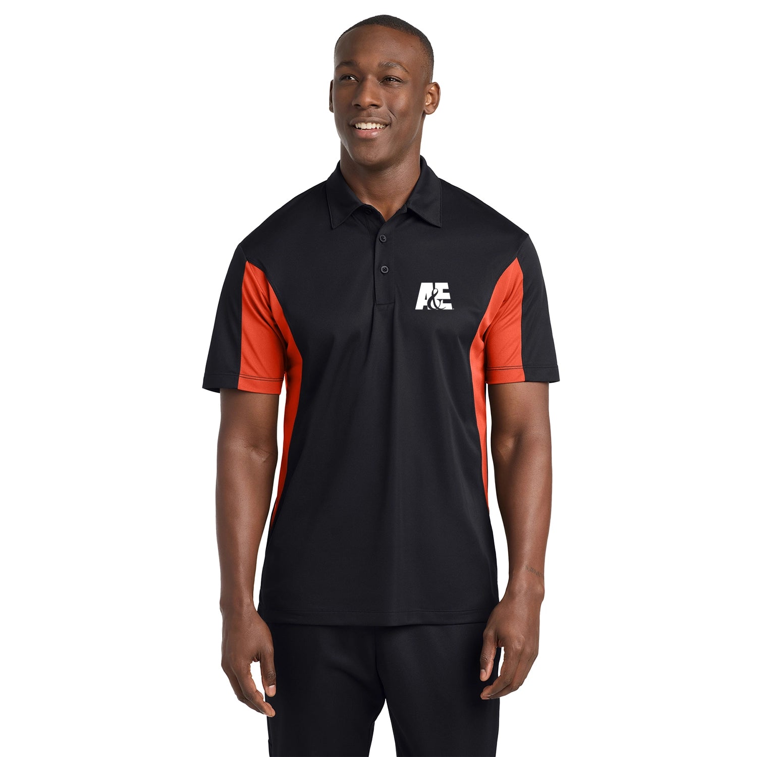 SportTek Side Blocked Micropique SportWick Polo