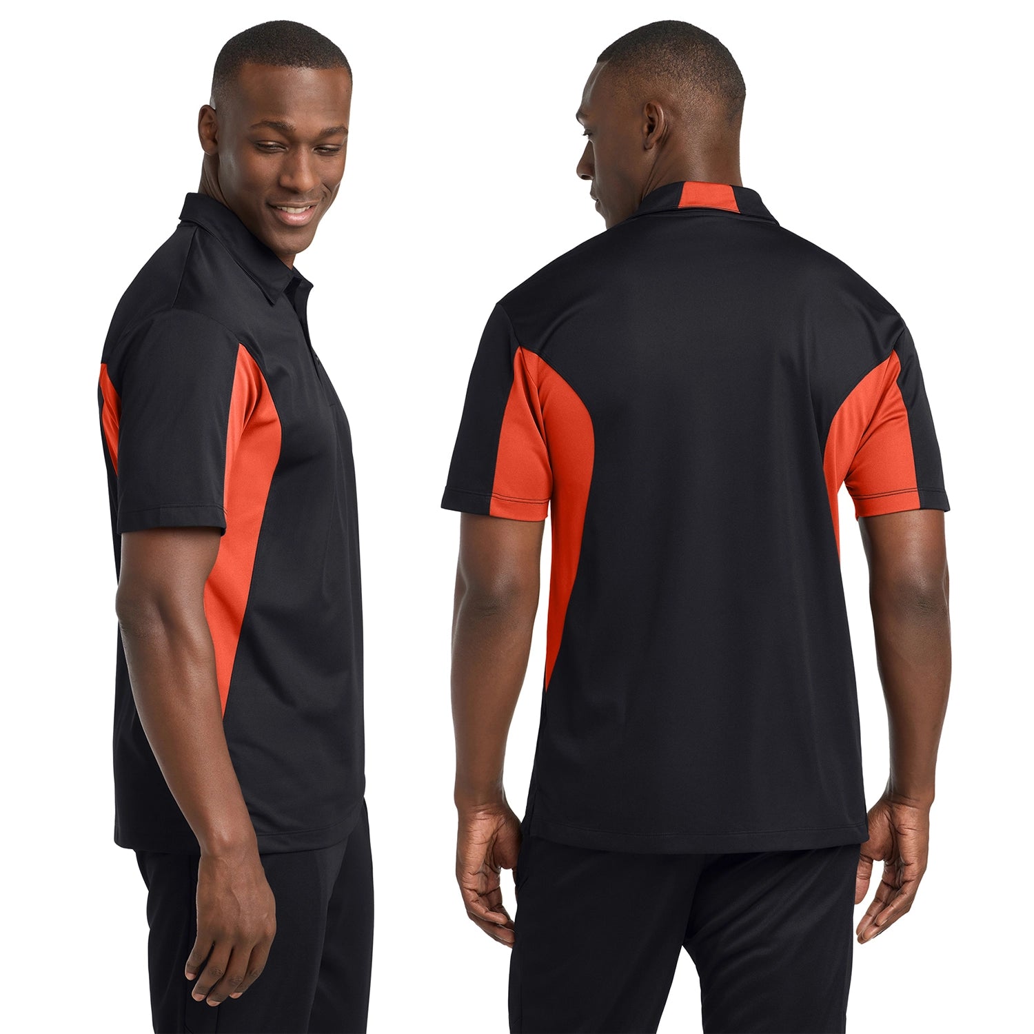 SportTek Side Blocked Micropique SportWick Polo