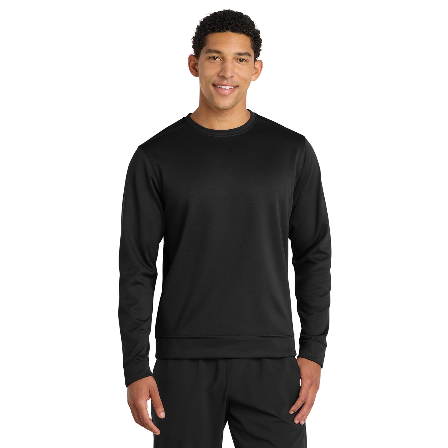 Port & Co Decorated Performance Fleece Crewneck Sweatshirt
