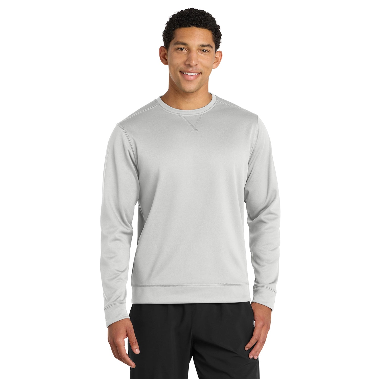 Port & Co Decorated Performance Fleece Crewneck Sweatshirt