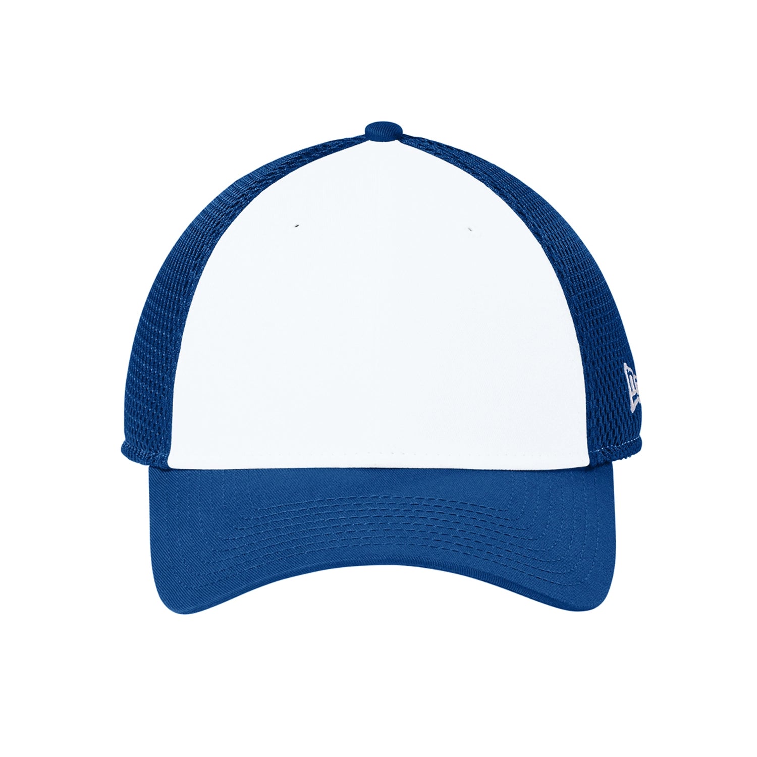 New Era Snapback Contrast Front Mesh Embroidered Cap