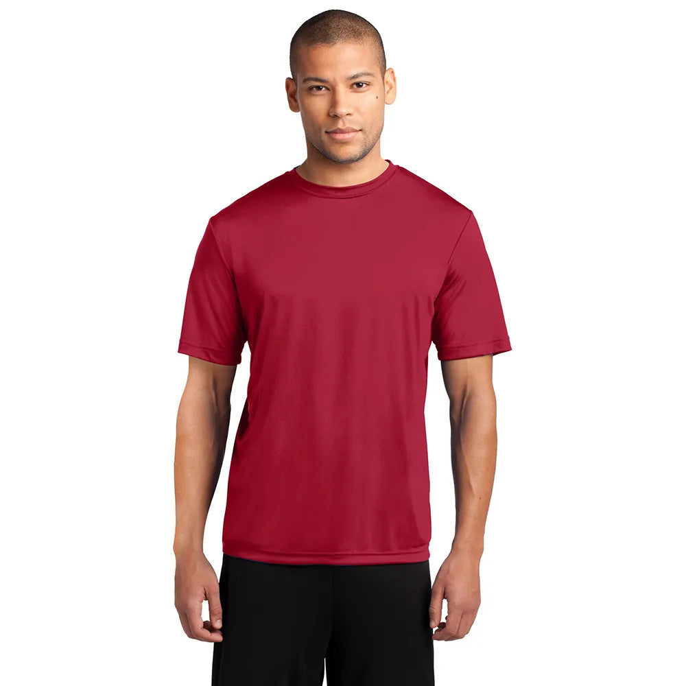 Port & Company Performance Tee Decorated - Red